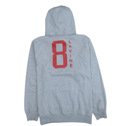 Mens UK Size L NBA Grey Pullover Hoodie