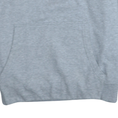Mens UK Size L NBA Grey Pullover Hoodie