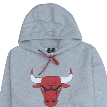 Mens UK Size L NBA Grey Pullover Hoodie