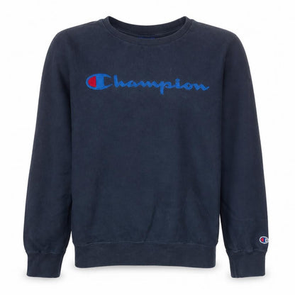 Mens UK Size S Champion Blue Pullover Sweatshirt