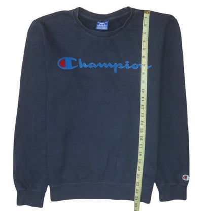 Mens UK Size S Champion Blue Pullover Sweatshirt