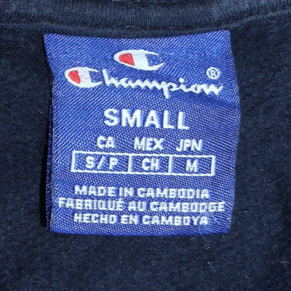 Mens UK Size S Champion Blue Pullover Sweatshirt