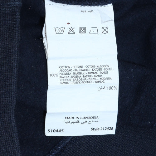 Mens UK Size S Champion Blue Pullover Sweatshirt