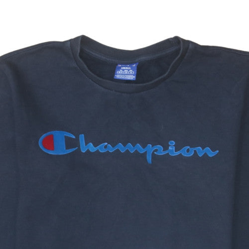 Mens UK Size S Champion Blue Pullover Sweatshirt
