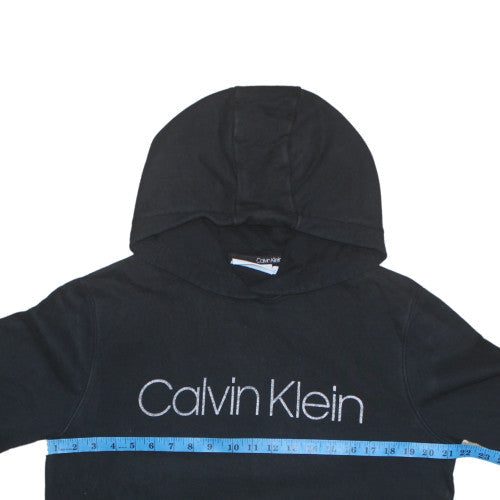 Mens UK Size M Calvin Klein Black Pullover Hoodie