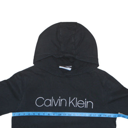 Mens UK Size M Calvin Klein Black Pullover Hoodie