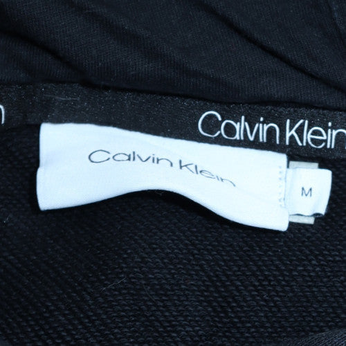 Mens UK Size M Calvin Klein Black Pullover Hoodie