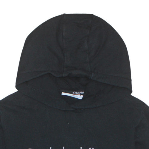 Mens UK Size M Calvin Klein Black Pullover Hoodie