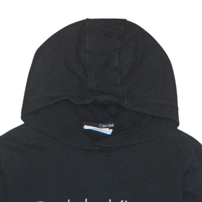 Mens UK Size M Calvin Klein Black Pullover Hoodie