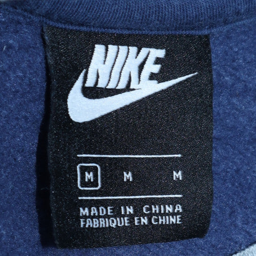 Mens UK Size M Nike Blue Pullover Sweatshirt