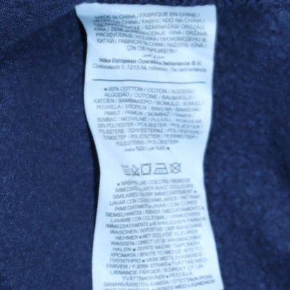 Mens UK Size M Nike Blue Pullover Sweatshirt
