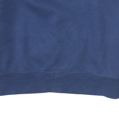 Mens UK Size M Nike Blue Pullover Sweatshirt