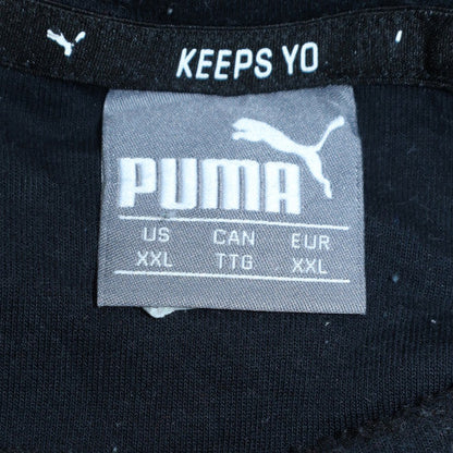 Mens UK Size 2XL Puma Black Pullover Sweatshirt