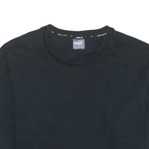 Mens UK Size 2XL Puma Black Pullover Sweatshirt
