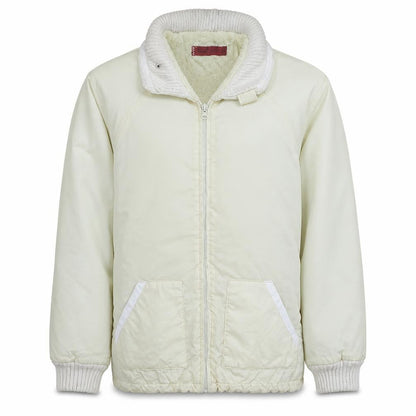Levi's Red Tab Men's Small Ivory Bomber Jacket with Zip Front