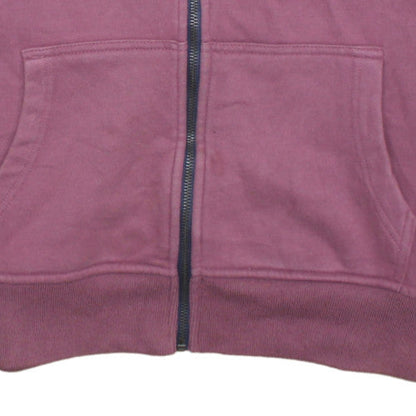 Mens UK Size M Diesel Purple Full Zip Hoodie