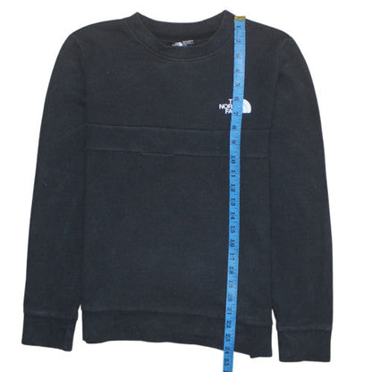 The North Face Boys Black XL Crew Neck Pullover Sweatshirt Cotton Blend