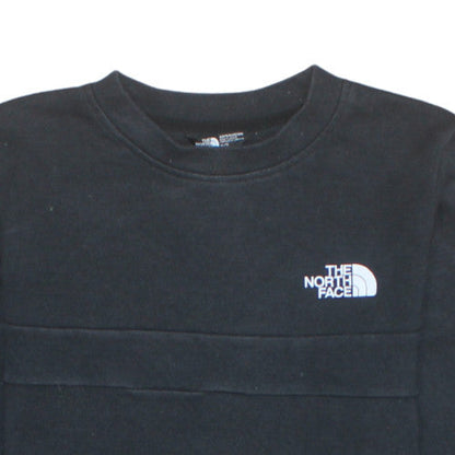 The North Face Boys Black XL Crew Neck Pullover Sweatshirt Cotton Blend