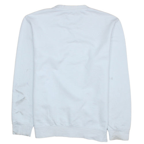 Mens UK Size M Champion White Pullover Sweatshirt