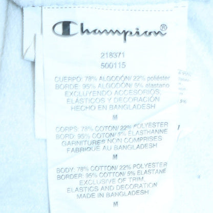 Mens UK Size M Champion White Pullover Sweatshirt