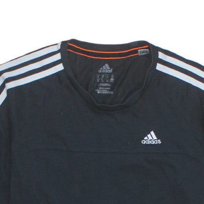 Adidas Men's Black XS Performance Essentials Sports T-Shirt