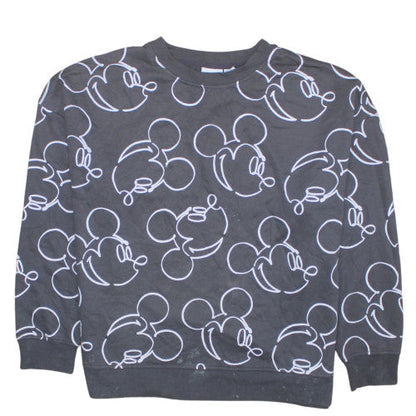 Womens UK Size XL Disney Black Pullover Sweatshirt