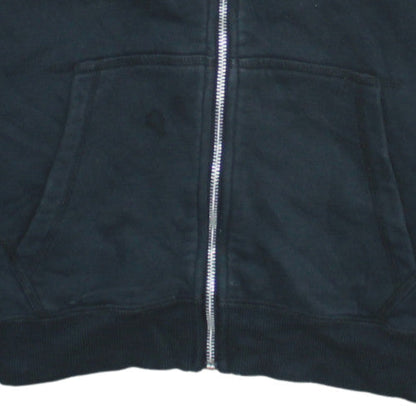 Nike Boys Black Full Zip Hoodie XL 13-15 Years Fleece Sportswear
