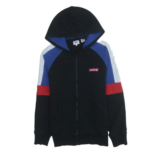 Mens UK Size S Levi's Black Full Zip Hoodie
