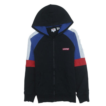 Mens UK Size S Levi's Black Full Zip Hoodie