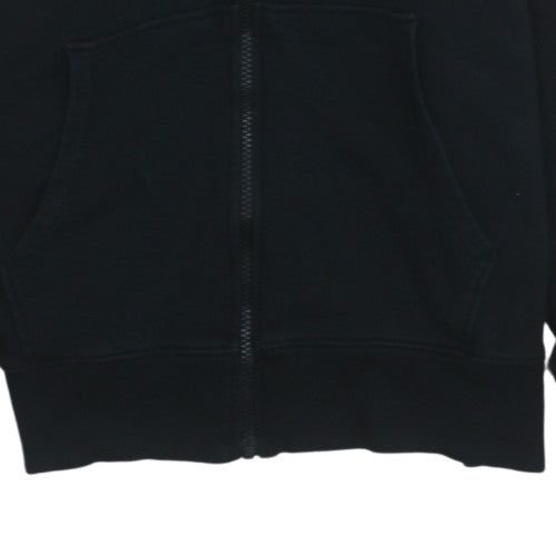 Mens UK Size S Levi's Black Full Zip Hoodie
