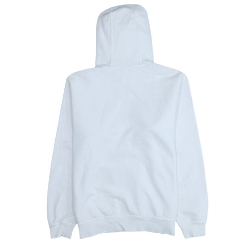 Mens UK Size L Nike White Pullover Hoodie