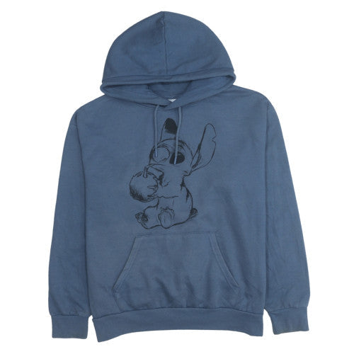 Womens UK Size M Disney Blue Pullover Hoodie