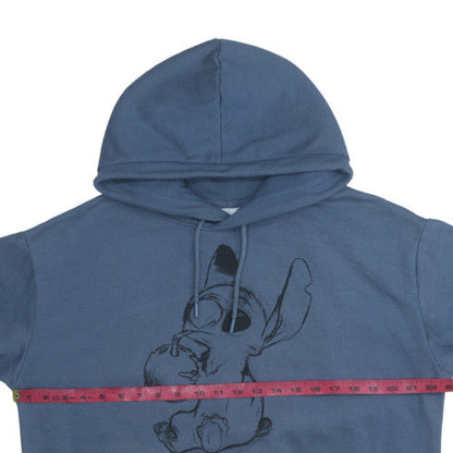 Womens UK Size M Disney Blue Pullover Hoodie