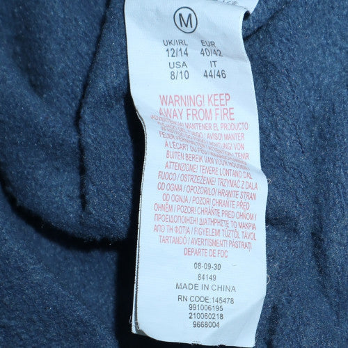 Womens UK Size M Disney Blue Pullover Hoodie