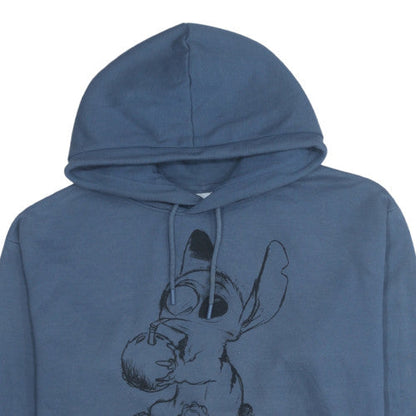 Womens UK Size M Disney Blue Pullover Hoodie
