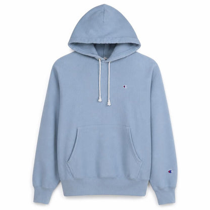 Mens UK Size M Champion Blue Pullover Hoodie