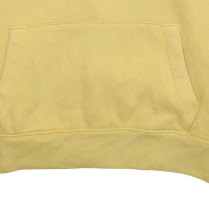 Mens UK Size M Hollister Yellow Pullover Hoodie