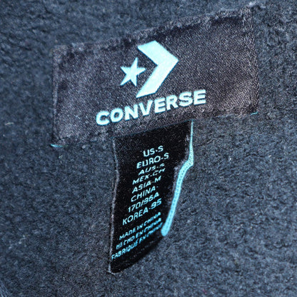 Mens UK Size S Converse Black Pullover Hoodie
