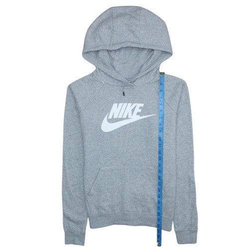 Mens UK Size S Nike Grey Pullover Hoodie