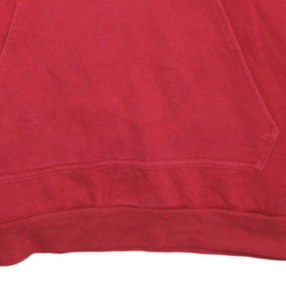 Mens UK Size S Adidas Red Pullover Hoodie