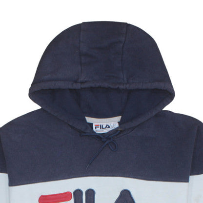 Mens UK Size L FILA Multicoloured Pullover Hoodie