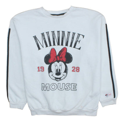 Womens UK Size S George White Pullover Sweatshirt