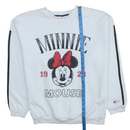 Womens UK Size S George White Pullover Sweatshirt