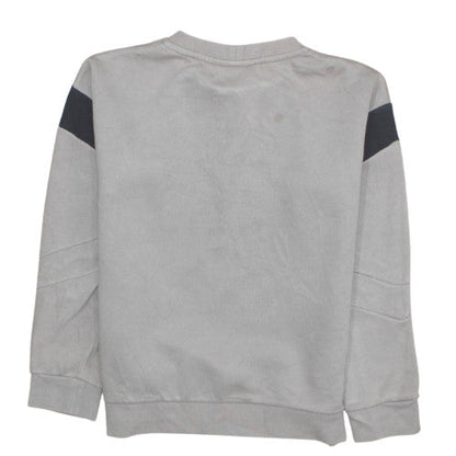 Nike Boys Grey Air Logo Crew Neck Fleece Sweatshirt 12-13 Years