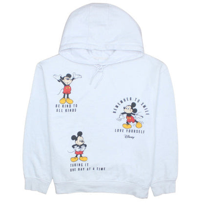 Womens UK Size L Disney White Pullover Hoodie