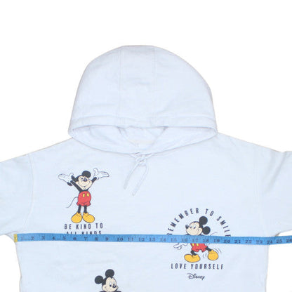 Womens UK Size L Disney White Pullover Hoodie