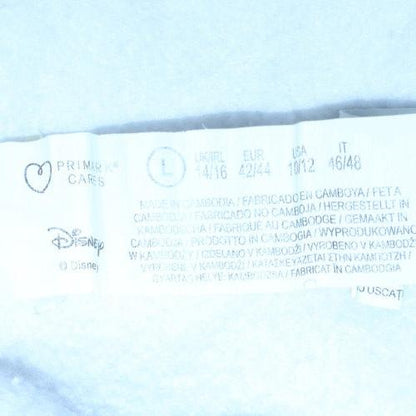 Womens UK Size L Disney White Pullover Hoodie