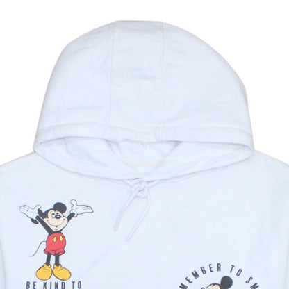 Womens UK Size L Disney White Pullover Hoodie