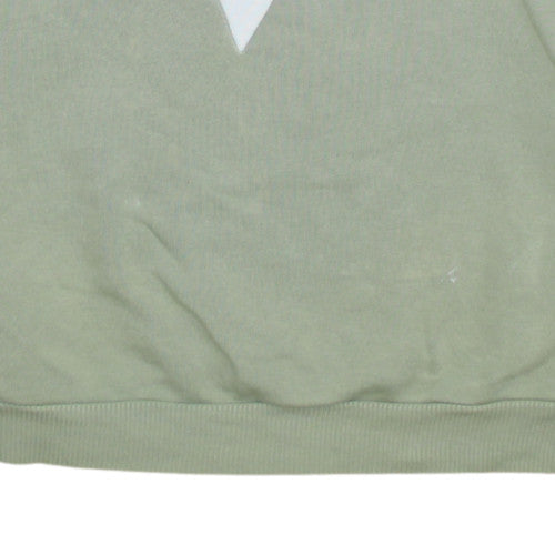 Womens UK Size 8 Adidas Green Pullover Sweatshirt