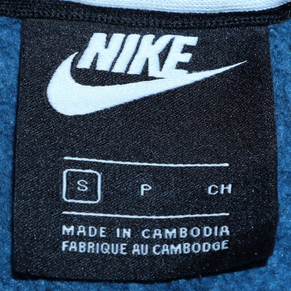 Mens UK Size S Nike Blue Pullover Sweatshirt